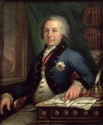 Portrait of the Russian Poet Gavril Derzhavin